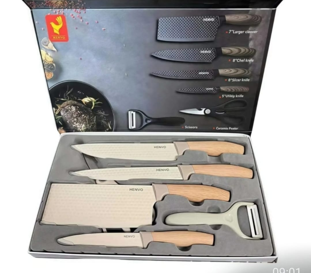 Kitchen Knife Set (Case)